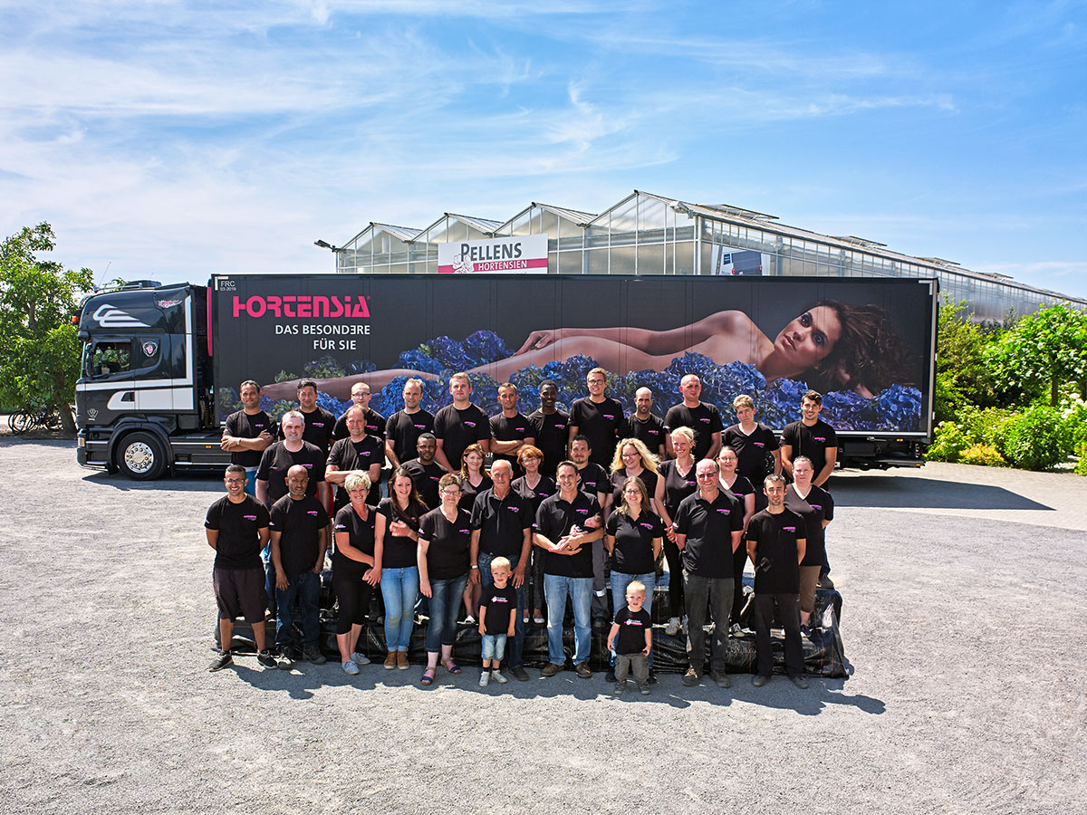 The Pellens team: Employees - Our big family