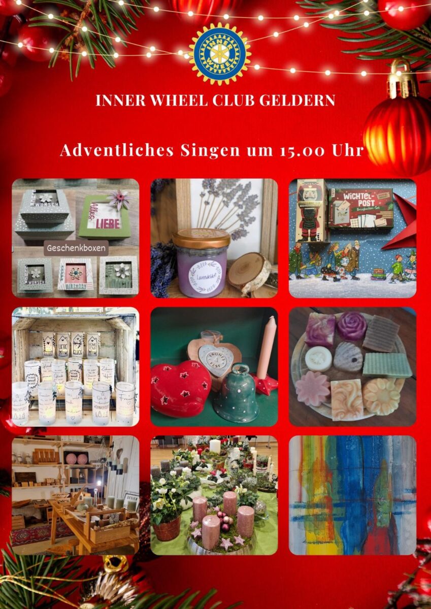 Basar Adventsbasar Inner Wheel Club 2025 Geldern