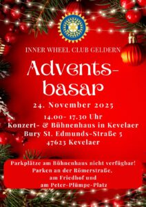 Basar Adventsbasar Inner Wheel Club 2025 Geldern