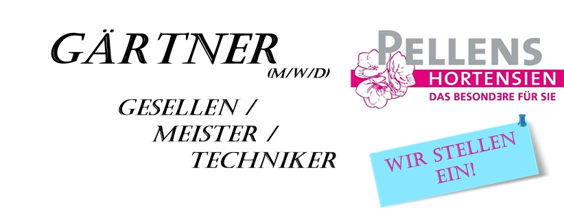 Jobangebot Stellenangebot Arbeitsplatz Gärtner